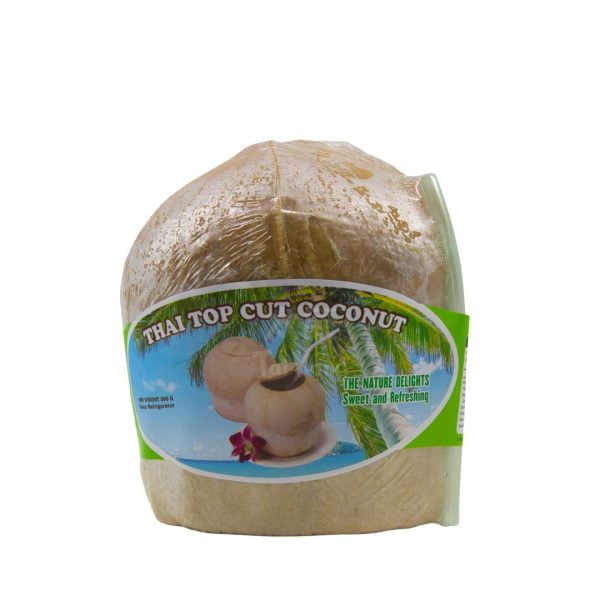 Thai Top Cut Coconut - Tai Kang Healthy Fruits