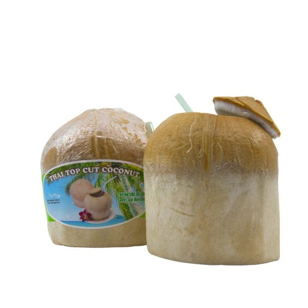Thai Top Cut Coconut - Tai Kang Healthy Fruits