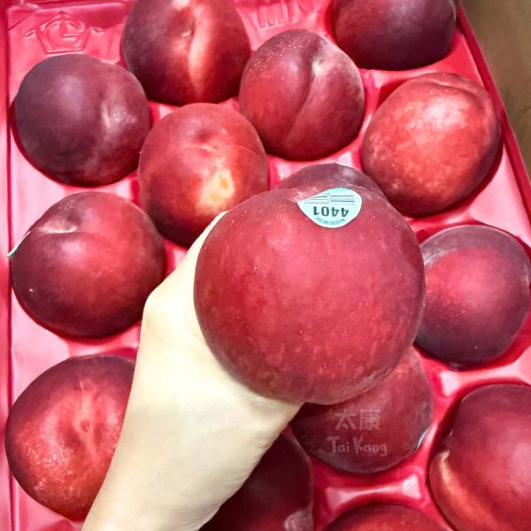 USA Snow Angel White Peach XL *Huge and Sweet!* - Tai Kang Healthy Fruits