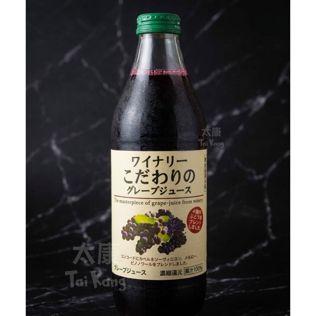 Premium Japan Alps Winery 100% Red Grape Juice – Winery-Grade Quality