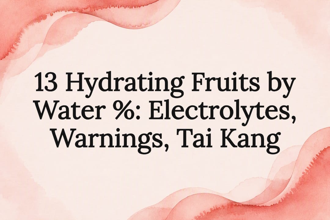Decorative watercolor frame for hydrating fruit article