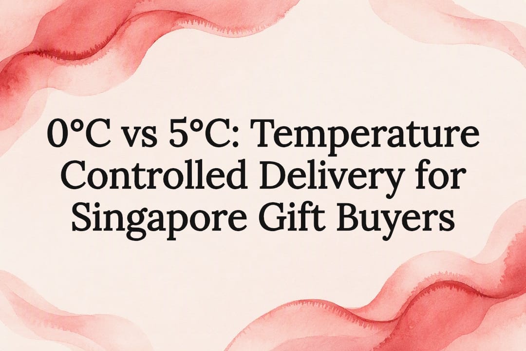 Watercolor title card for temperature controlled delivery