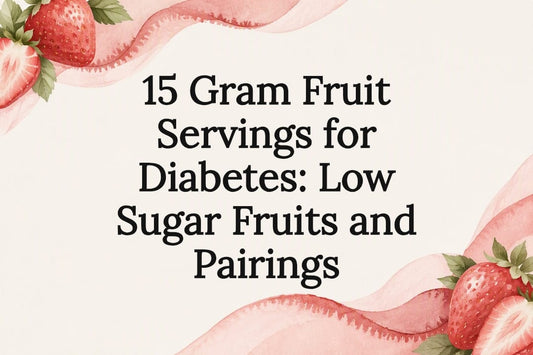 Decorative low sugar fruit title card