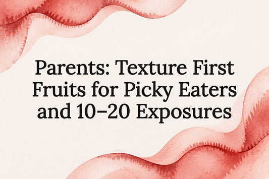 Decorative fruit-themed article title card