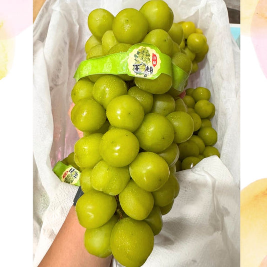 Premium JUMBO Shine Muscat (>1.5KG) *Huge and Crunchy*