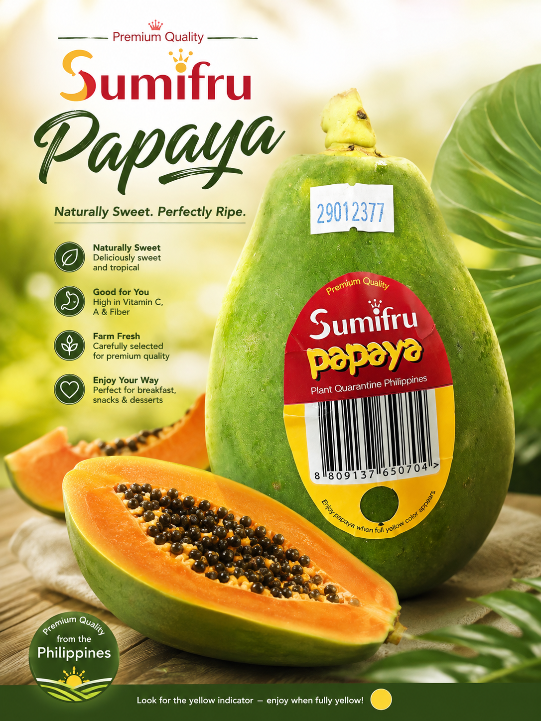 Philippines Sumifru Papaya