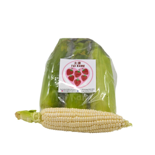 Grade A Sweet Pearl White Corn (3pcs)
