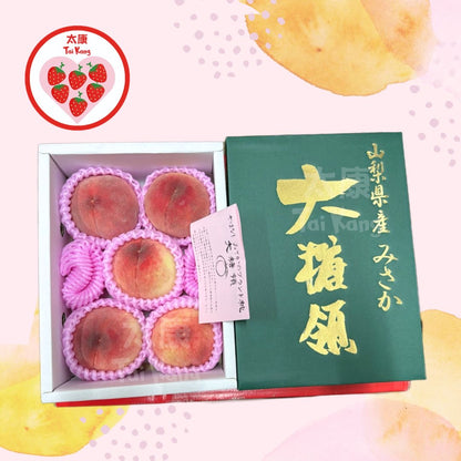 Japan Yamanashi Peach 大糖領