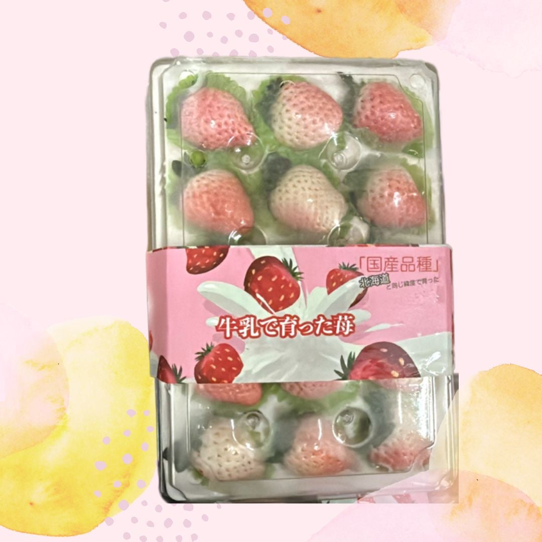 Premium Pink Strawberries