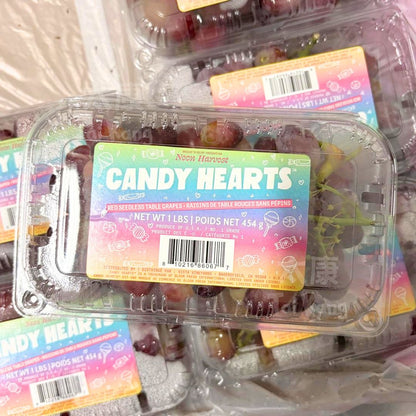 USA Candy Hearts Seedless Grapes 454g