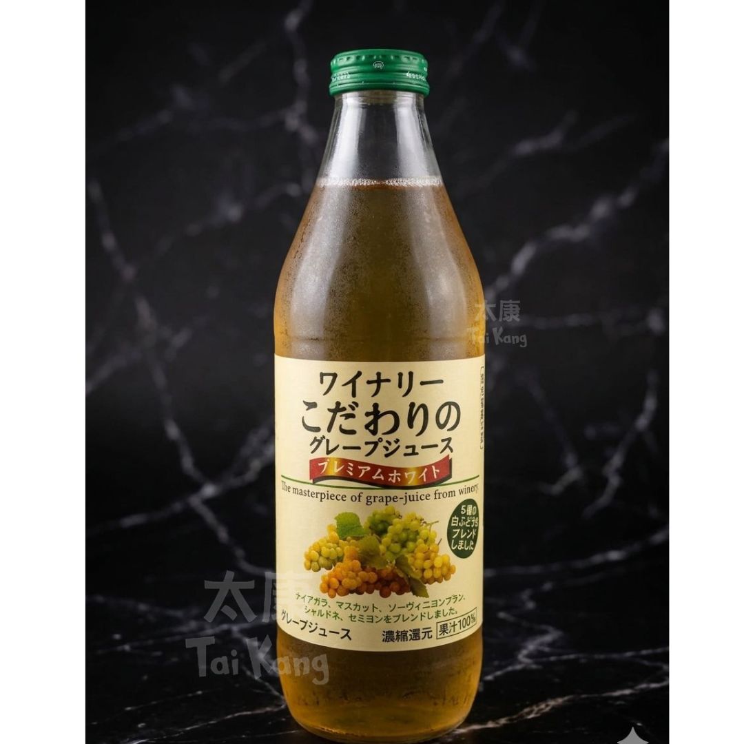 Premium Japan Alps Winery 100% White Grape Juice – Winery-Grade Quality