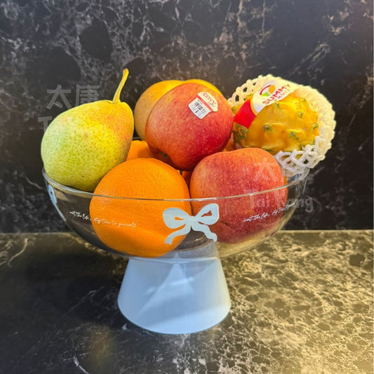 2-in-1 Fruit Display Bowl (Wash -> Drain -> Serve/Display)