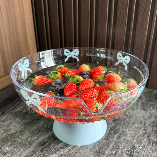 2-in-1 Fruit Display Bowl (Wash -> Drain -> Serve/Display)