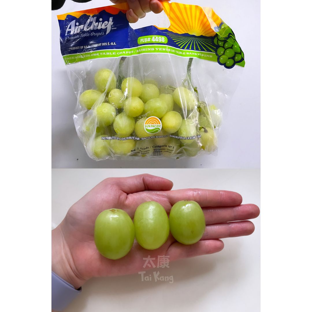 USA JUMBO Green Grapes (1kg) *SWEET!*