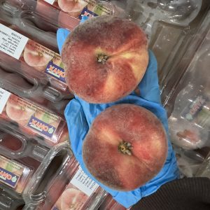 Jumbo Donut Peach (500g/ box) *NEW!*